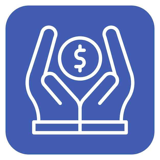 Ilustración vectorial de recaudación de fondos