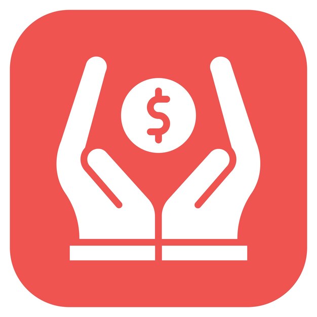 Ilustración vectorial de recaudación de fondos