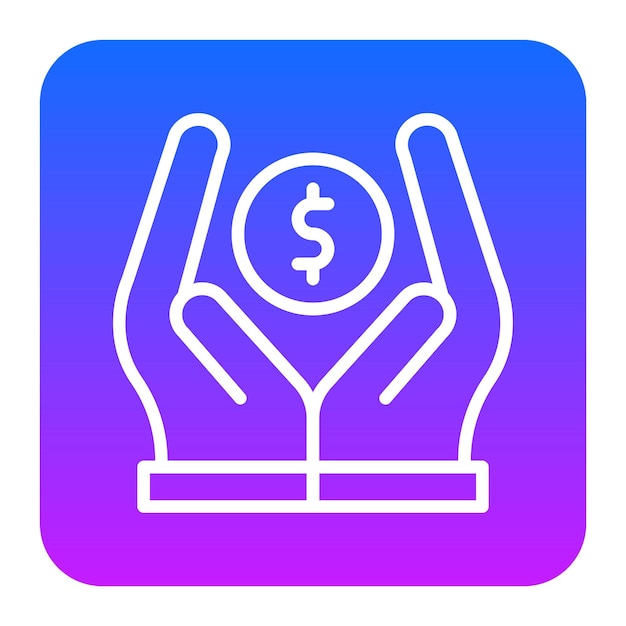 Ilustración vectorial de recaudación de fondos
