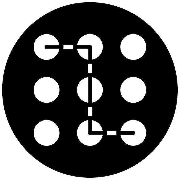 Ilustración vectorial de reconocimiento de patrones