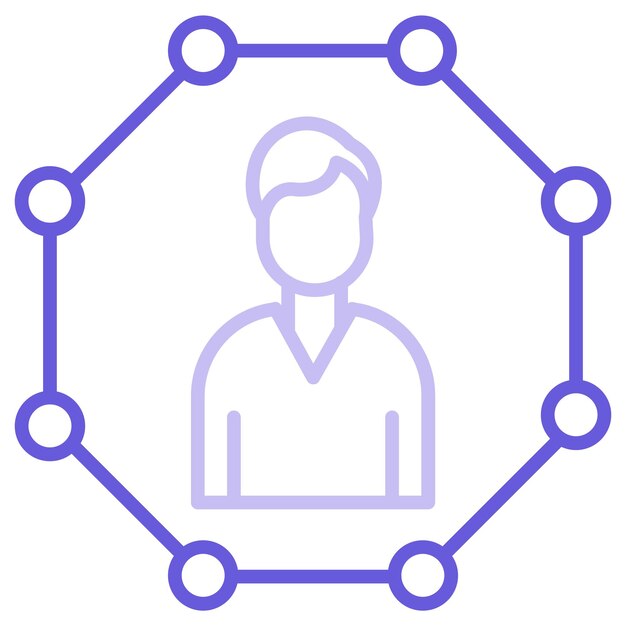 Ilustración vectorial de los recursos humanos