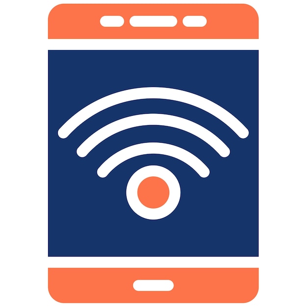 Ilustración vectorial de la red Wi-Fi
