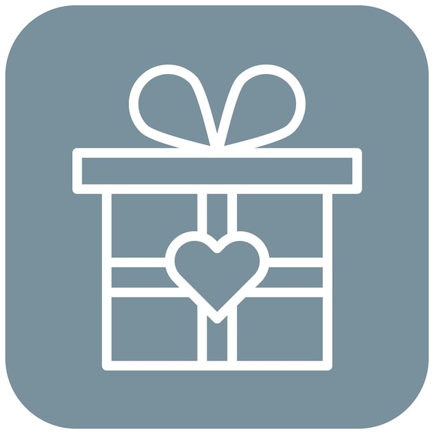 Ilustración vectorial de regalos de bodas
