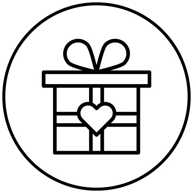 Ilustración vectorial de regalos de bodas