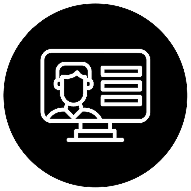Ilustración vectorial de registro de estudiantes