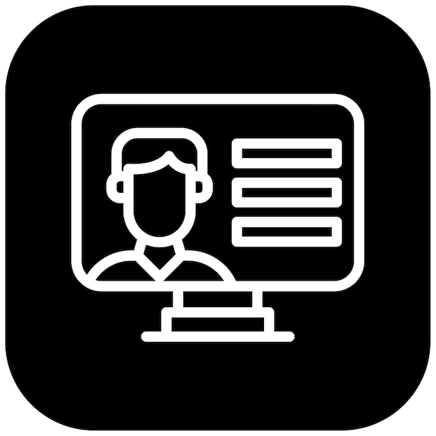 Ilustración vectorial de registro de estudiantes