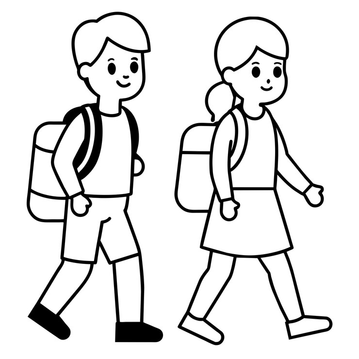 Ilustración vectorial de regreso a la escuela