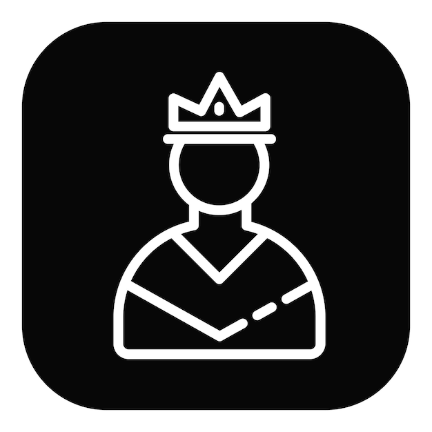 Ilustración vectorial de la reina