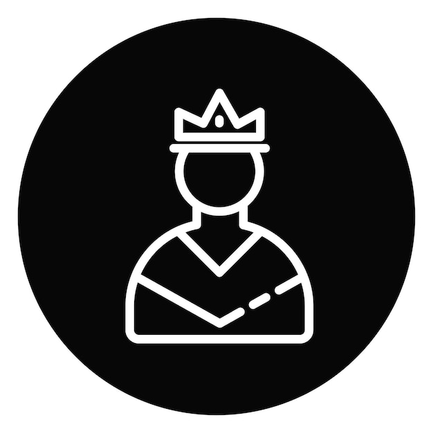 Ilustración vectorial de la reina