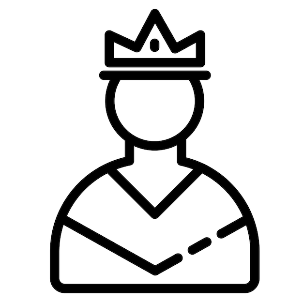 Ilustración vectorial de la reina