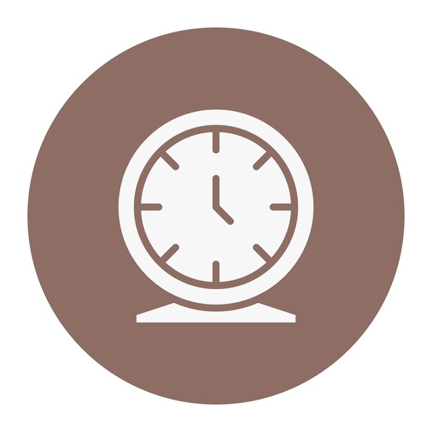 Ilustración vectorial de reloj
