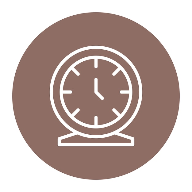 Ilustración vectorial de reloj