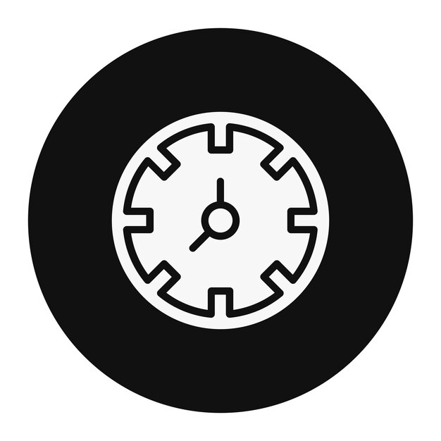 Ilustración vectorial de reloj