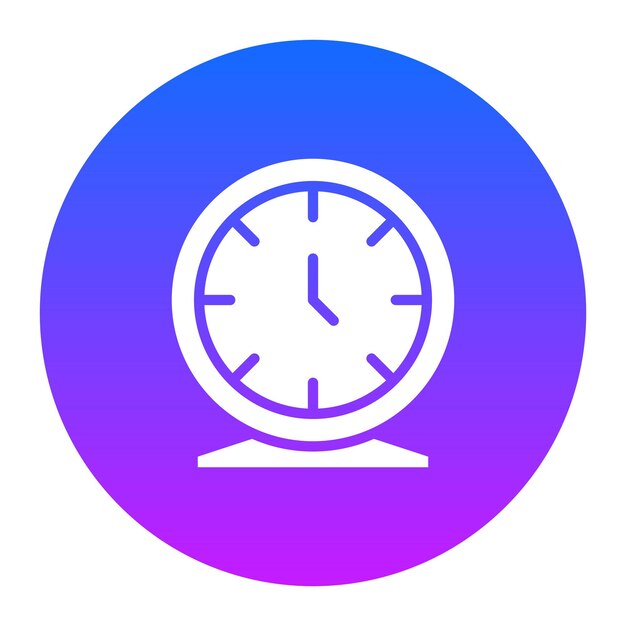 Ilustración vectorial de reloj