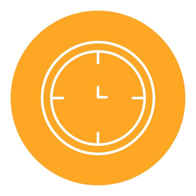 Ilustración vectorial de reloj