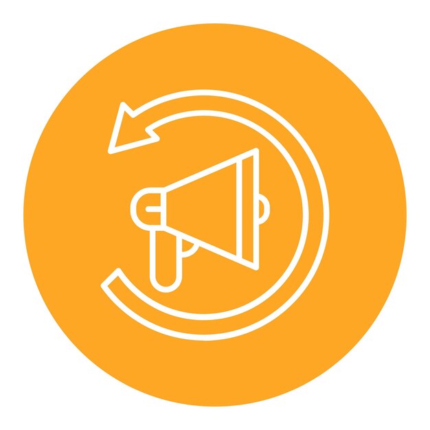 Ilustración vectorial de remarketing