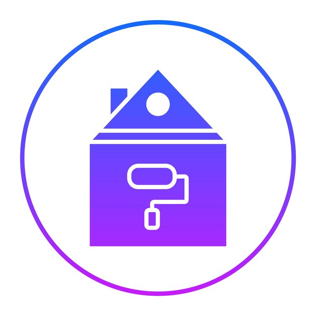 Ilustración vectorial de renovación de la casa