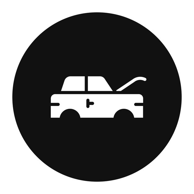 Ilustración vectorial de reparación de carrocerías de automóviles