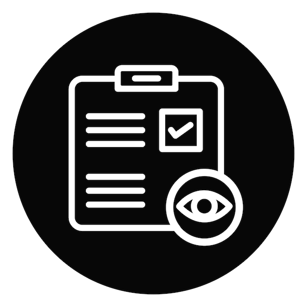 Ilustración vectorial de revisión del diseño