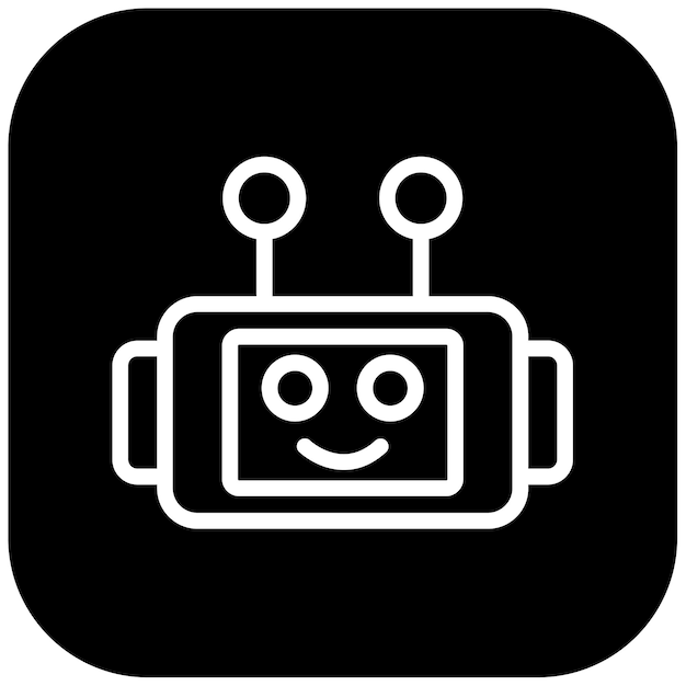 Ilustración vectorial del robot