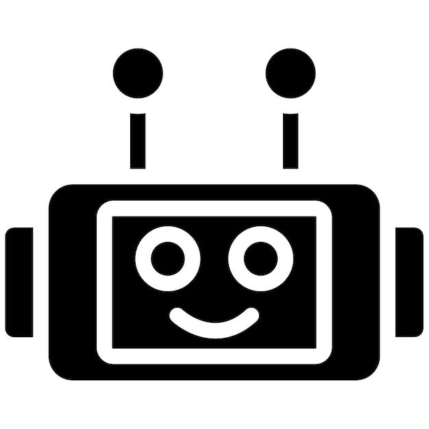 Ilustración vectorial del robot