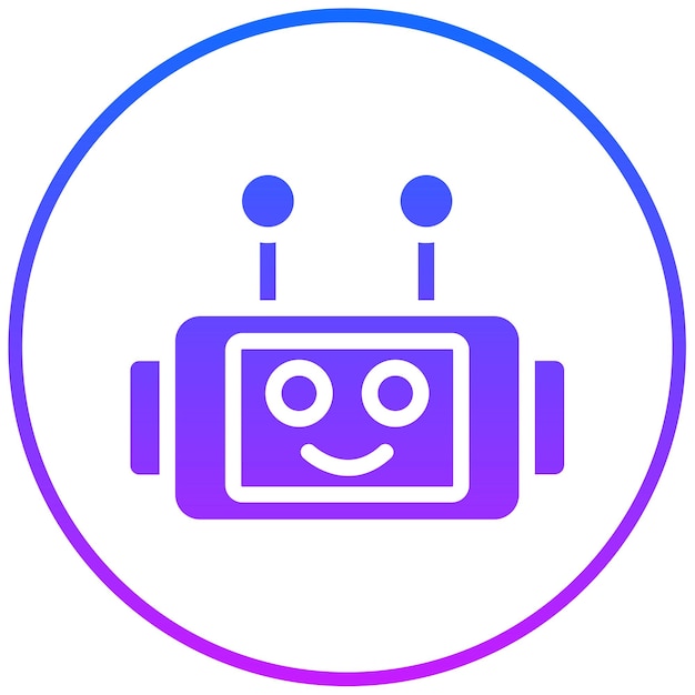 Ilustración vectorial del robot
