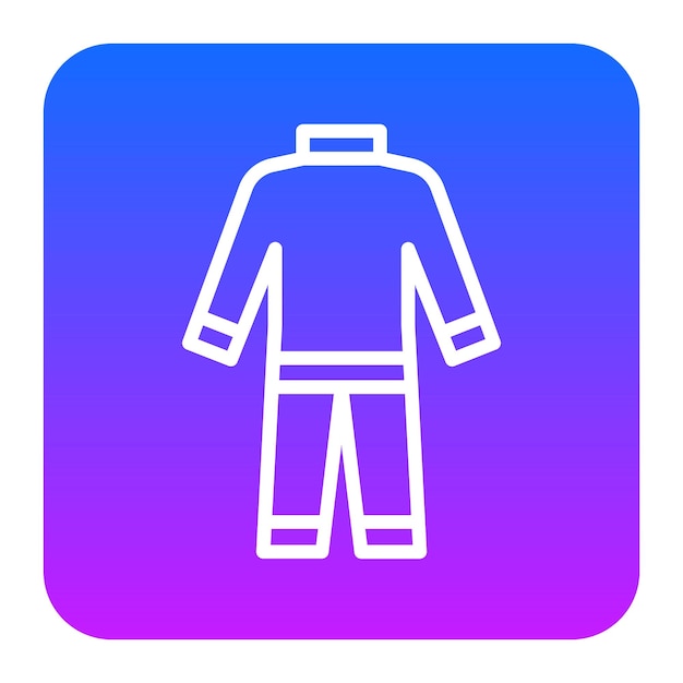 Ilustración vectorial de la ropa de abrigo