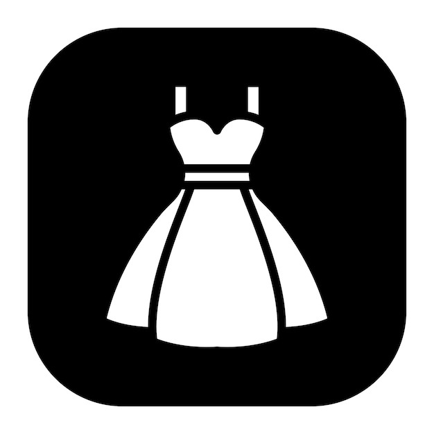 Ilustración vectorial de la ropa de la mujer