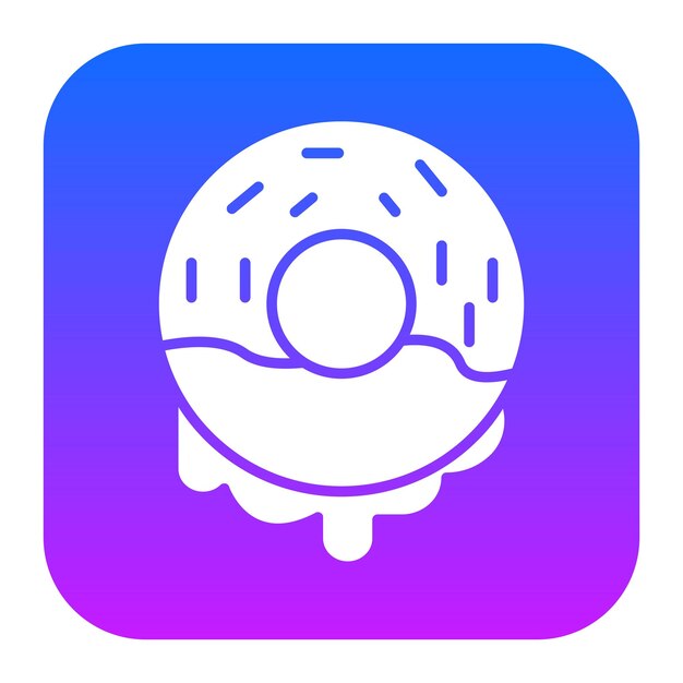 Ilustración vectorial de rosquillas
