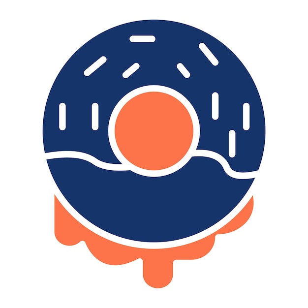 Ilustración vectorial de rosquillas