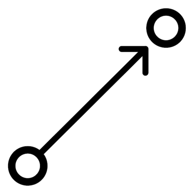 Ilustración vectorial de la ruta