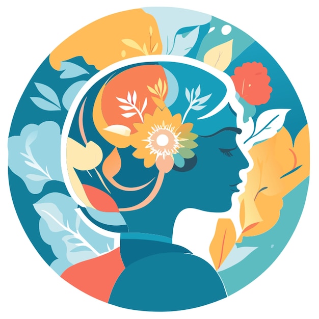 ilustración vectorial de salud mental