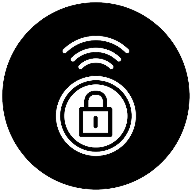 Ilustración vectorial de seguridad inteligente