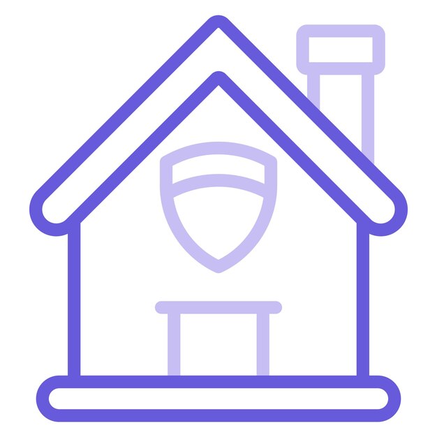 Ilustración vectorial de seguros para el hogar
