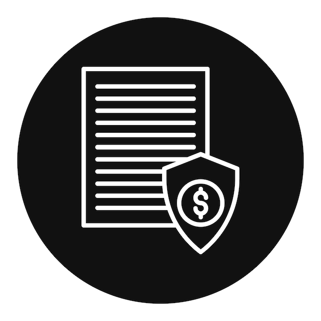 Ilustración vectorial de seguros