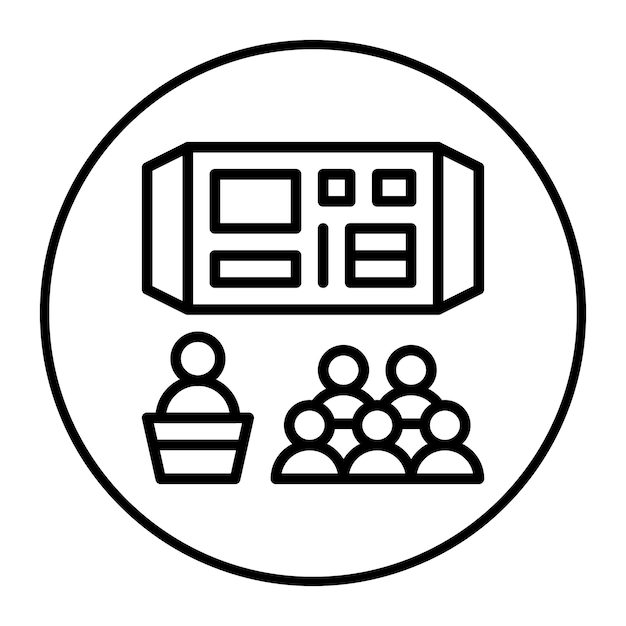 Ilustración vectorial para seminarios