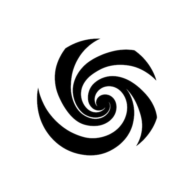 Ilustración vectorial sencilla del icono de Twister