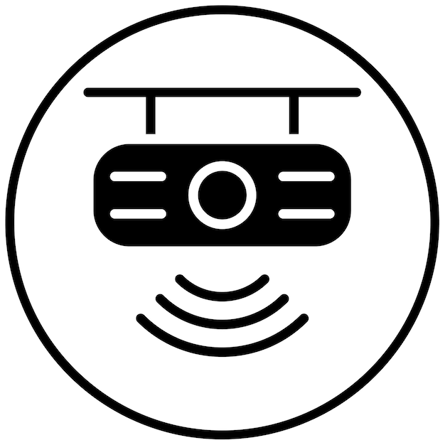 Ilustración vectorial del sensor