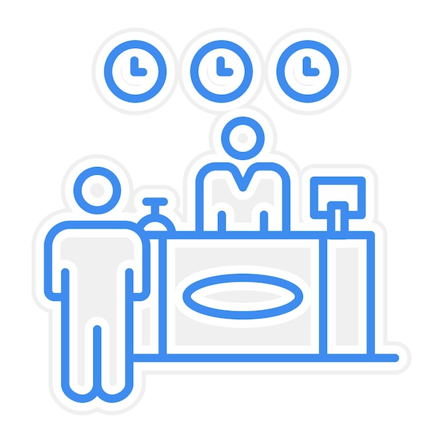 Ilustración vectorial del servicio al cliente