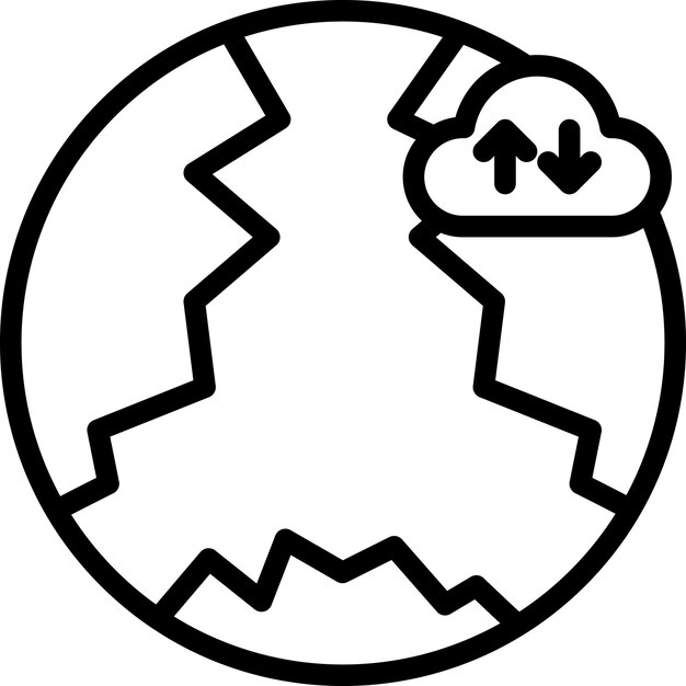 Ilustración vectorial del servidor en línea
