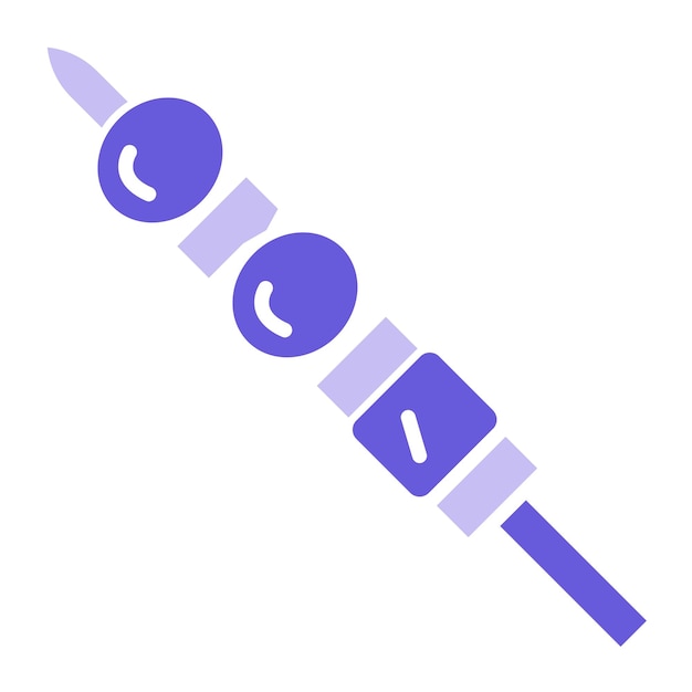 Ilustración vectorial de Shish Kebab