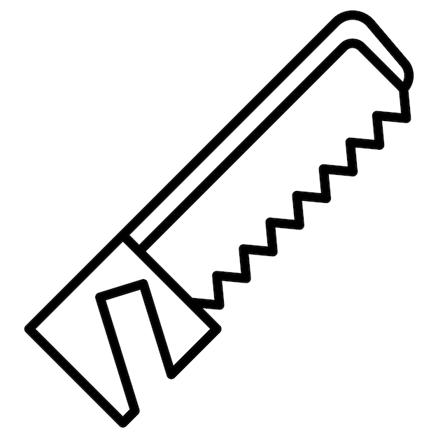 Ilustración vectorial de la sierra