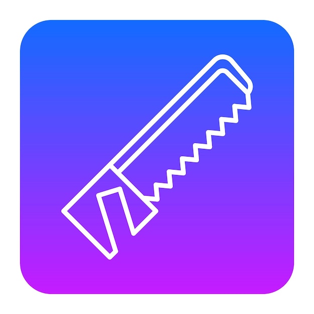 Ilustración vectorial de la sierra
