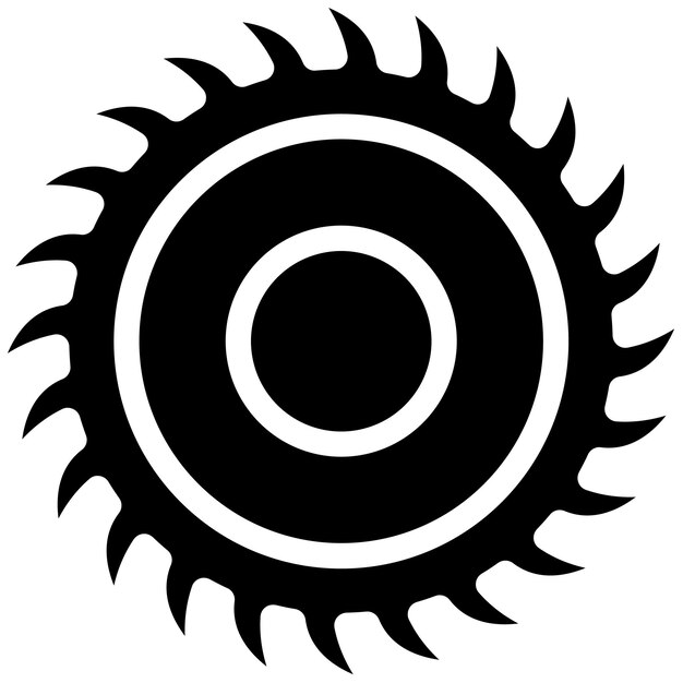 Ilustración vectorial de sierra