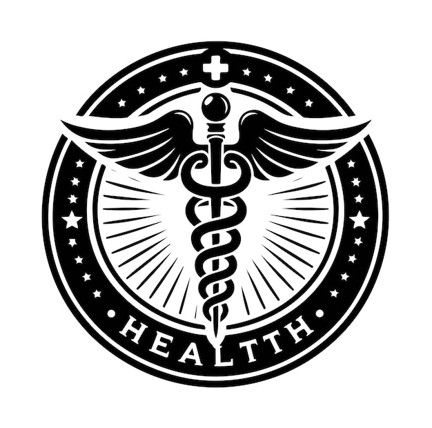 Ilustración vectorial del signo de laurel Ilustración del icono del logotipo