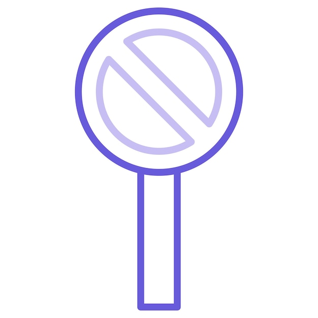 Ilustración vectorial de signos de parada