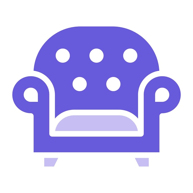 Ilustración vectorial del sillón
