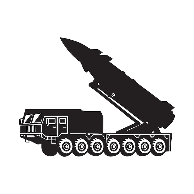 Ilustración vectorial de la silueta del portaaviones de diseño militar Clipart en blanco y negro