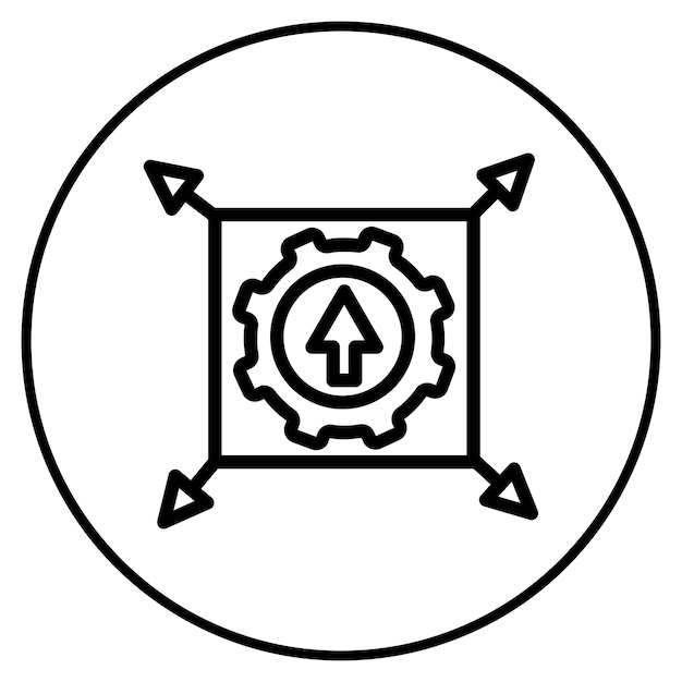 Ilustración vectorial de síntesis