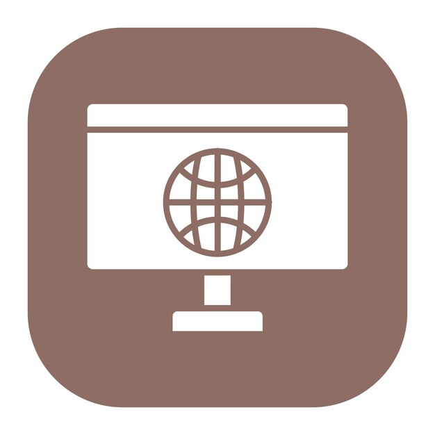 Ilustración vectorial del sitio web